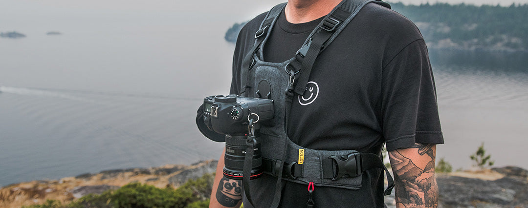 Justgreenbox - Accessoires photo multifonctionnels de ceinture de harnais d' appareil photo à double épaule pour appareils photo reflex/DSLR -  T3654657595494 - Tous nos autres accessoires - Rue du Commerce