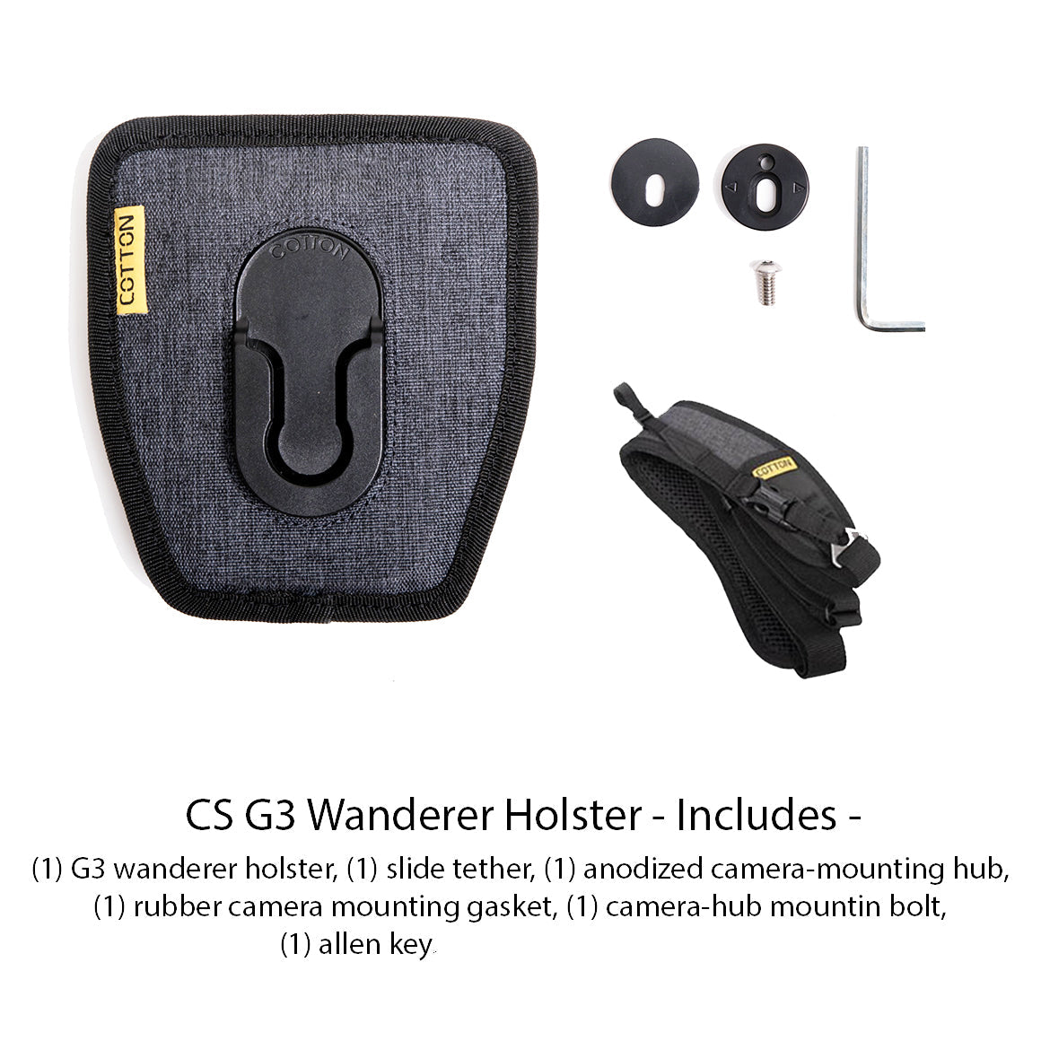 CCS G3 Gray Wanderer Side Holster